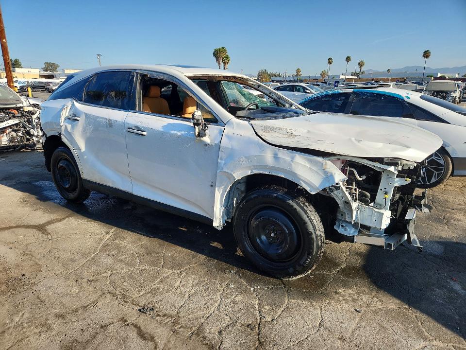 2025 Lexus RX 350 VIN JTJCHMAA9S2034043 COPART salvage auction — STRIPPED, CA - CERTIFICATE OF TITLE, sold $12,400 on 2026-09-01 (photo 4)