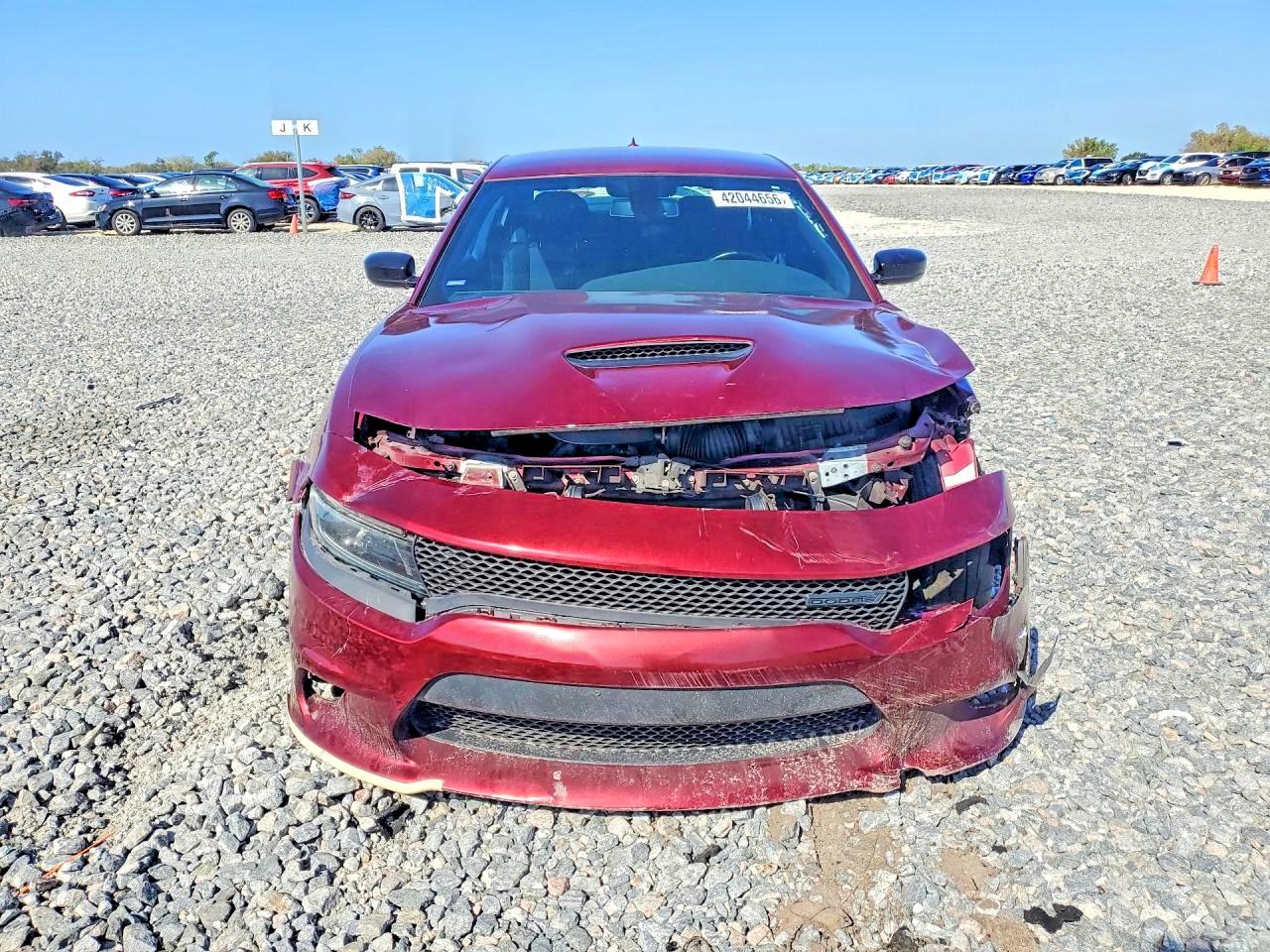 2022 Dodge Charger VIN 2C3CDXHG9NH224872 COPART salvage auction — Front End, AL - CERT OF TITLE-SALVAGE TITLE, sold $4,800 on 2026-09-11 (photo 5)