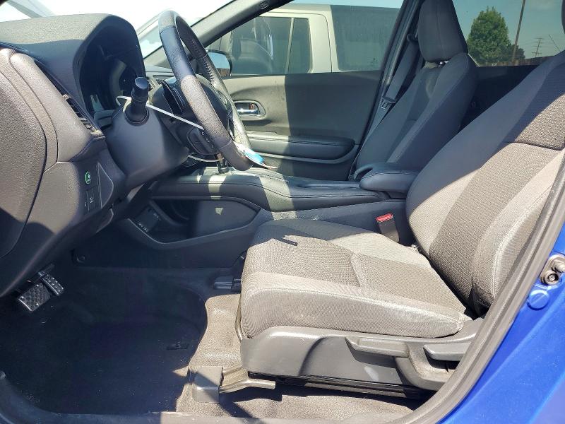 2019 Honda Hr-v VIN 3CZRU5H17KG710866 COPART salvage auction — FRONT END, Ca - Salvage Certificate, sold $7,400 on 2026-08-19 (photo 7)