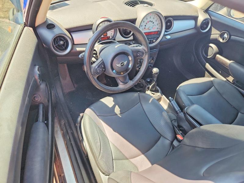 2013 Mini Cooper VIN WMWSU3C55DT689279 COPART salvage auction — FRONT END, Pa - Certificate Of Salvage, sold $400 on 2026-08-11 (photo 8)