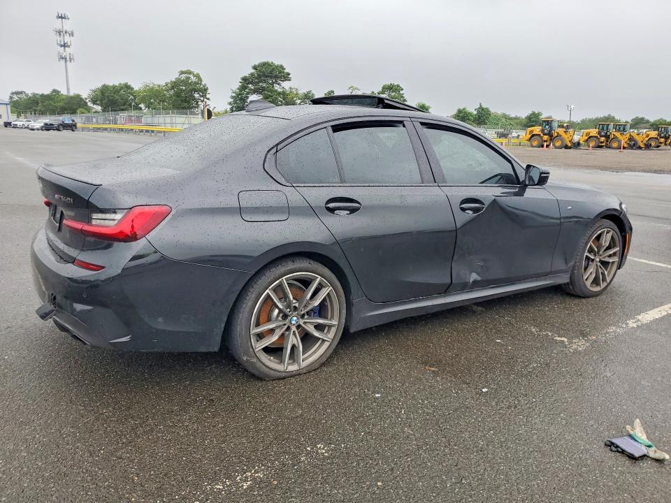 2020 BMW M3 VIN WBA5U9C07LFH08550 COPART salvage auction — FRONT END, Ny - Mv-907A Salvage Certificate, sold $11,500 on 2026-08-26 (photo 3)