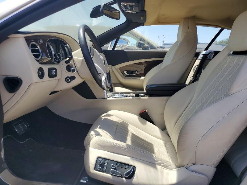 2013 Bentley Continental VIN SCBGT3ZA7DC084828 COPART salvage auction — FRONT END, Ca - Dis/Dlr/Exp Only Clean Title, sold $19,300 on 2026-09-08 (photo 7)
