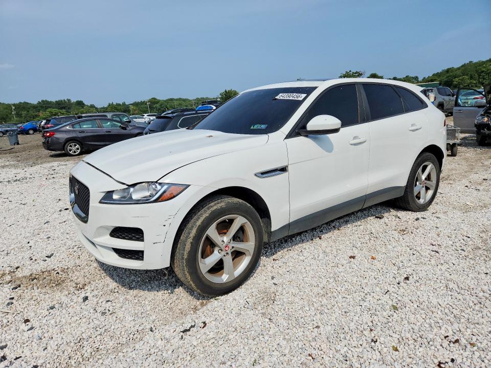 2018 Jaguar F-pace VIN SADCJ2GX9JA237580 COPART salvage auction — MINOR DENT/SCRATCHES, Pa - Cert Of Title, sold $5,100 on 2026-09-15 (photo 1)
