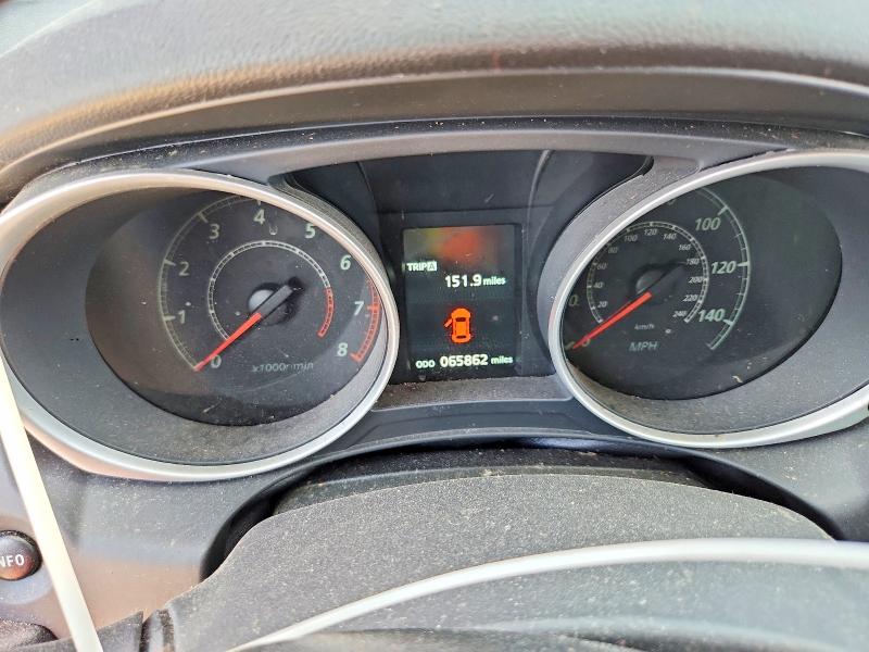 2015 Mitsubishi Outlander VIN 4A4AP3AU4FE049838 COPART salvage auction — HAIL, Tx - Certificate Of Title, sold $125 on 2026-08-25 (photo 9)