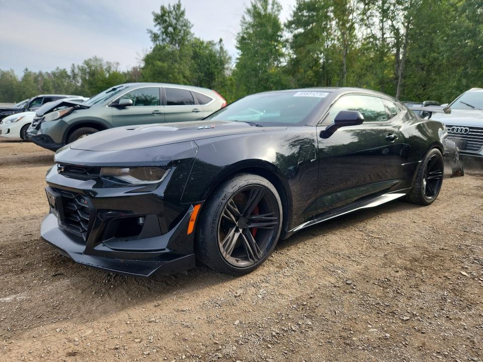 2021 Chevrolet Camaro VIN 1G1FK1R68M0141365 — COPART salvage auction photo