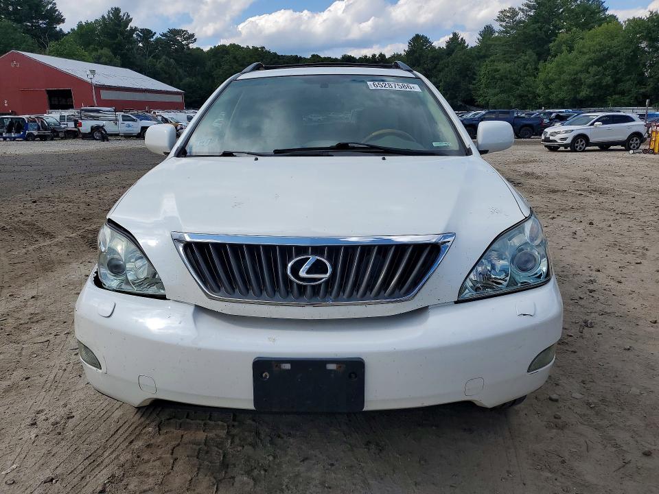 2009 Lexus Rx 350 VIN 2T2HK31UX9C125411 COPART salvage auction — FRONT END, Ma - Cert Of Title-Reconstrctd Coll, sold $1,100 on 2026-08-24 (photo 5)