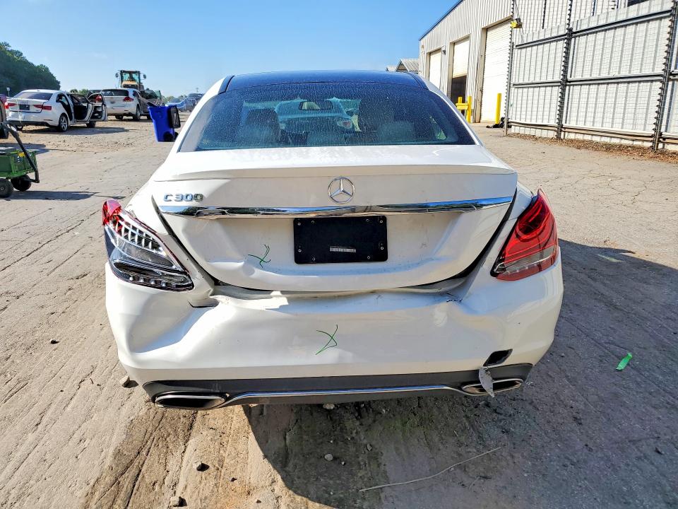 2018 Mercedes-benz C-klasse VIN WDDWF4JB0JR359917 COPART salvage auction — REAR END, Ga - Cert Of Title-Salvage, sold $8,100 on 2026-08-21 (photo 6)