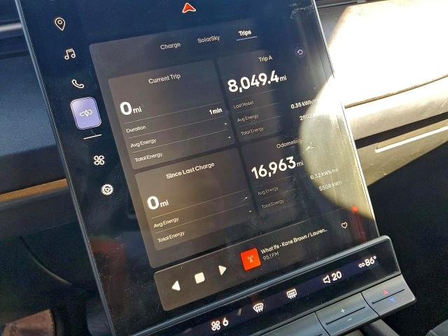 2023 Fisker Ocean VIN VCF1ZBU22PG003341 COPART salvage auction — MINOR DENT/SCRATCHES, In - Dis/Dlr/Exp Only Clean Title, sold $10,100 on 2026-08-10 (photo 9)