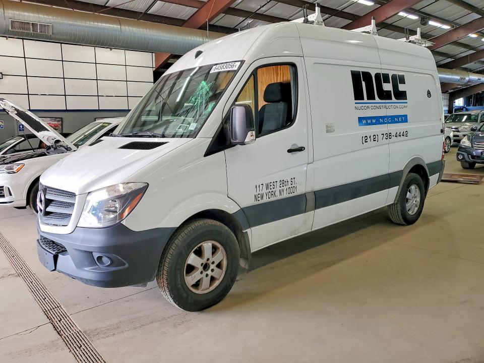 2017 Mercedes-benz Sprinter VIN WDAPE7CD5HP385696 COPART salvage auction — REAR END, NY - CERTIFICATE OF TITLE (P), sold $10,900 on 2026-08-24 (photo 1)