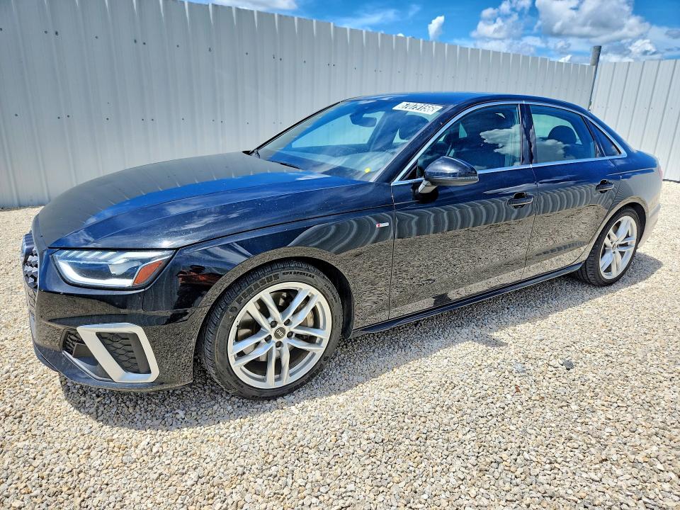 2024 Audi A4 VIN WAUEAAF4XRN008932 — COPART salvage auction photo