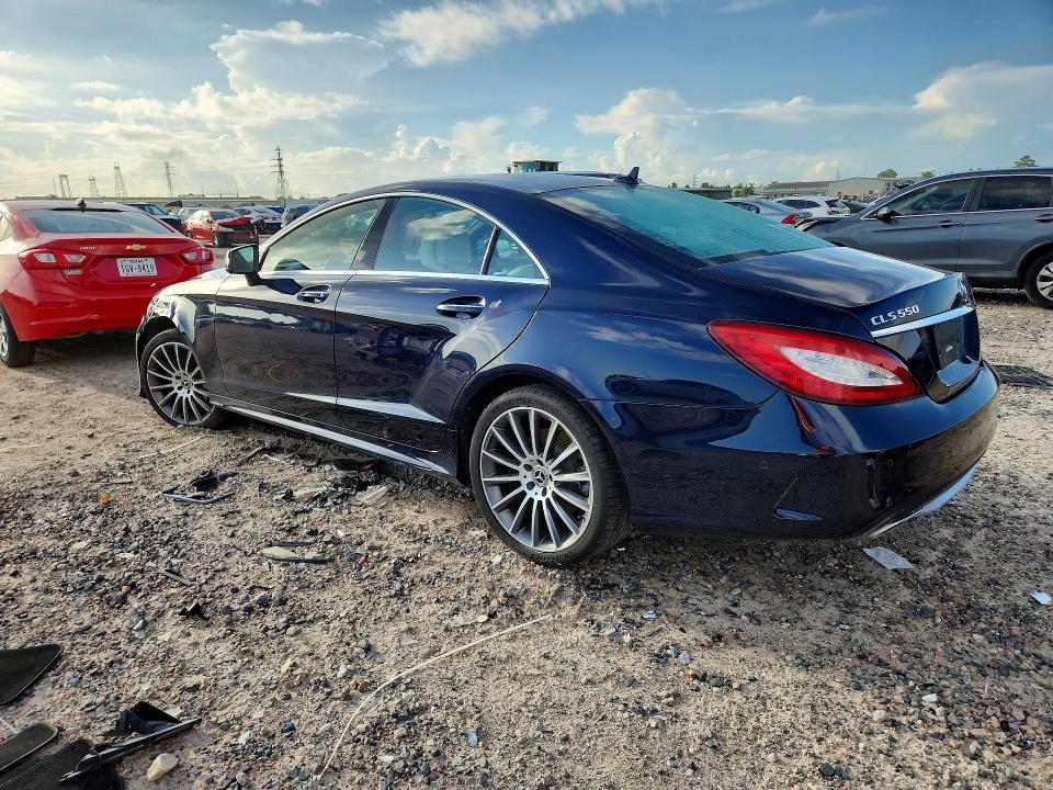 2017 Mercedes-benz Cls-klasse VIN WDDLJ9BB7HA198441 COPART salvage auction — FRONT END, Tx - Salvage Vehicle Title, sold $10,300 on 2026-08-25 (photo 2)