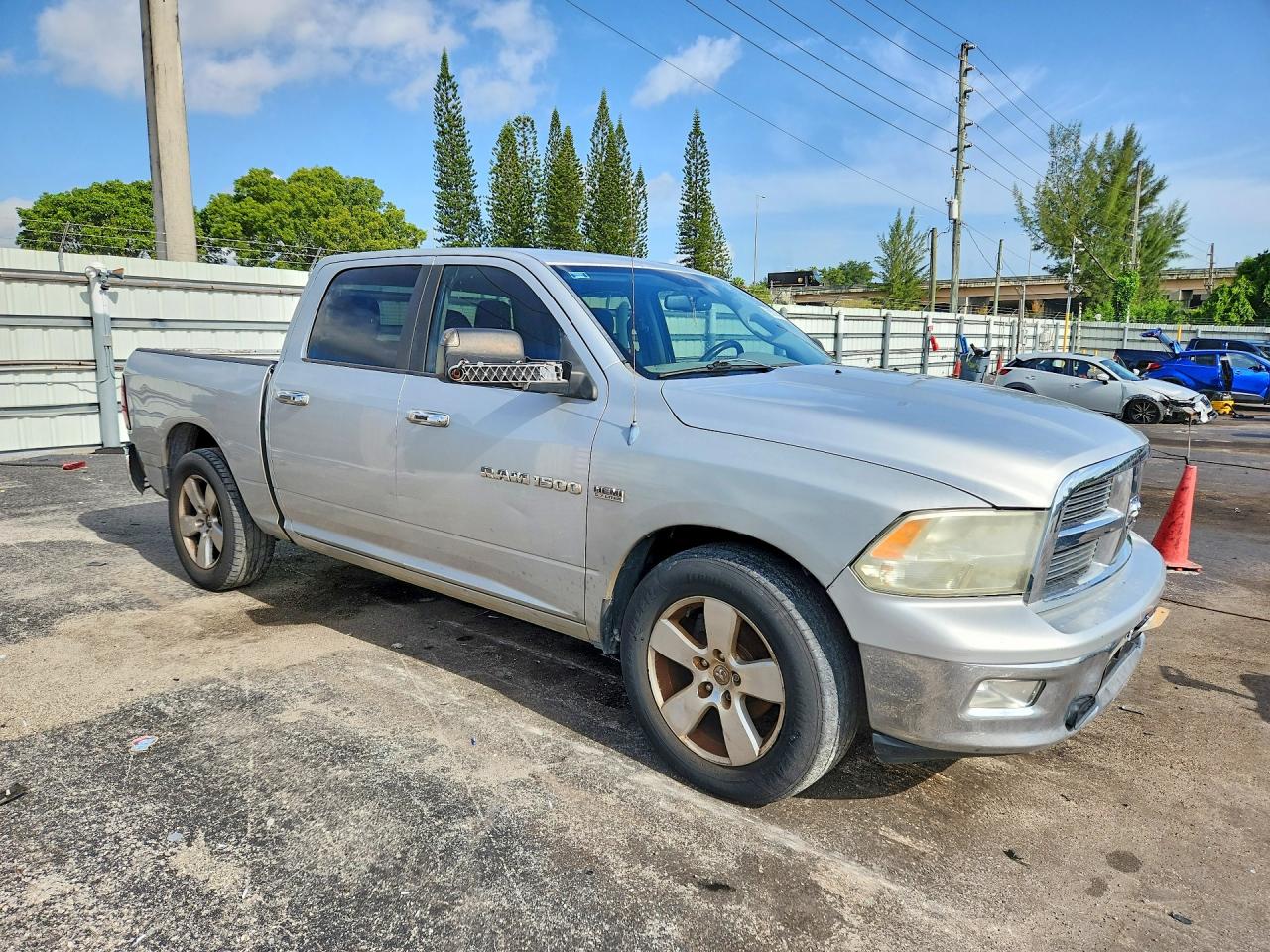 2012 Dodge Ram 1500 VIN 1C6RD6LT1CS153720 COPART salvage auction — Mechanical, FL - CERTIFICATE OF TITLE, sold $475 on 2026-09-09 (photo 4)
