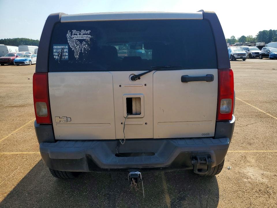 2006 Hummer H3 VIN 5GTDN136068194993 COPART salvage auction — MECHANICAL, TX - CERTIFICATE OF TITLE, sold $300 on 2026-09-21 (photo 6)