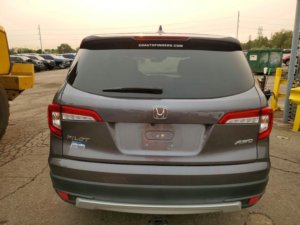 2020 Honda Pilot VIN 5FNYF6H59LB032584 COPART salvage auction — FRONT END, Co - Public - Salvage Title, sold $14,500 on 2026-09-01 (photo 6)