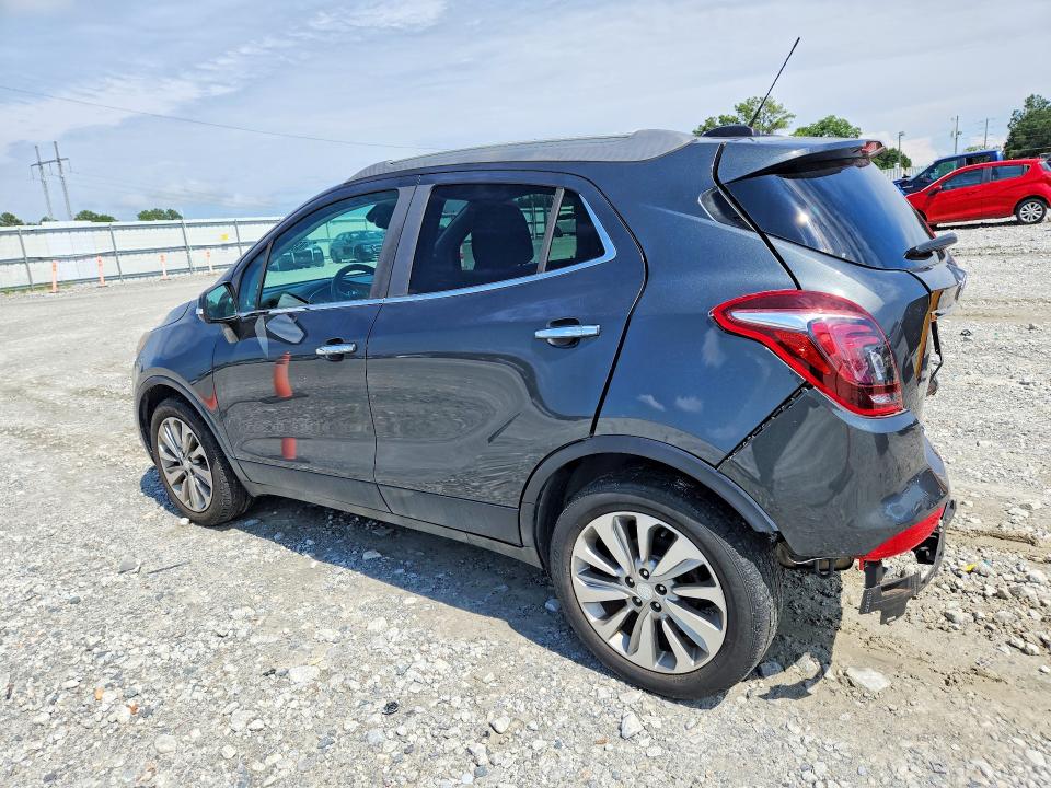 2017 Buick Encore VIN KL4CJASB6HB100029 COPART salvage auction — REAR END, Ga - Cert Of Title-Salvage, sold $550 on 2026-08-31 (photo 2)
