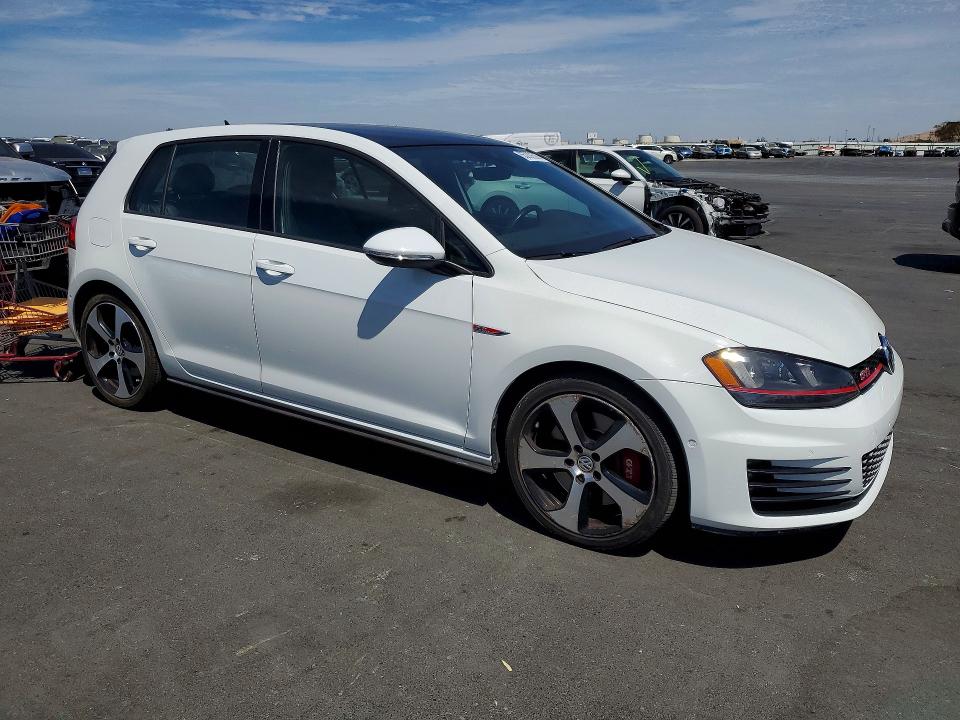 2017 Volkswagen Gti VIN 3VW447AU8HM030269 COPART salvage auction — MINOR DENT/SCRATCHES, Salvage Title, sold $7,100 on 2026-08-19 (photo 4)