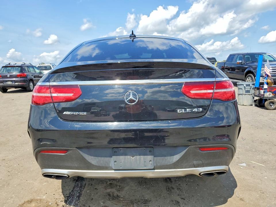2018 Mercedes-benz Gle coupe VIN 4JGED6EB2JA103855 COPART salvage auction — MINOR DENT/SCRATCHES, VA - CERTIFICATE OF TITLE, sold $10,600 on 2026-08-19 (photo 6)