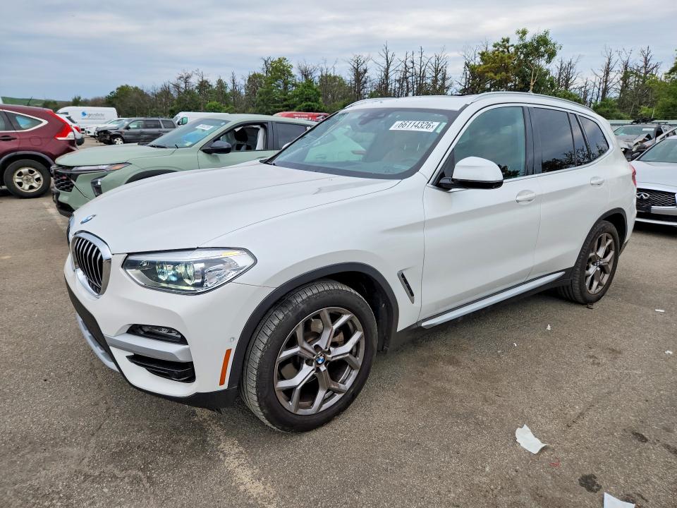 2021 BMW X3 VIN 5UXTY3C04M9G54067 — COPART salvage auction photo
