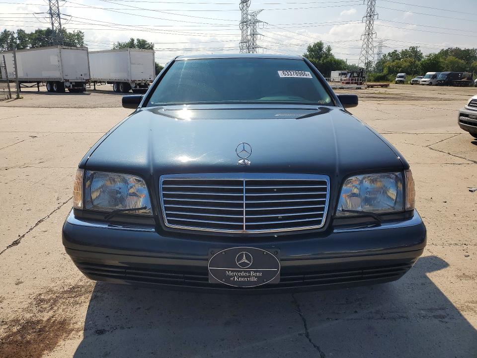 1996 Mercedes-benz S class VIN WDBGA51E7TA302577 COPART salvage auction — NORMAL WEAR, TN - CERTIFICATE OF TITLE, sold $8,800 on 2026-08-10 (photo 5)