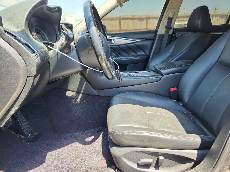 2017 Infiniti Q50 VIN JN1EV7AP4HM741786 COPART salvage auction — UNDERCARRIAGE, Ca - Dlr/Dis/Exp Only Salvage Title, sold $1,800 on 2026-08-19 (photo 7)