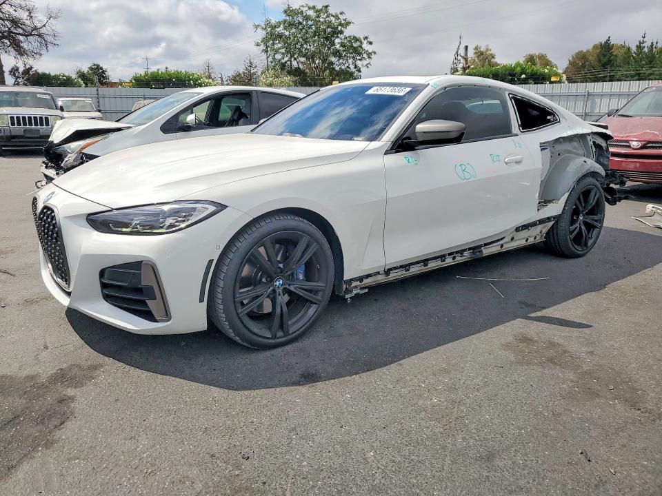2021 BMW M4 VIN WBA13AR09MCF80793 — COPART salvage auction photo