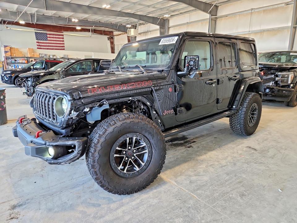 2025 Jeep Wrangler / VIN 1C4RJXFN0SW605376 — COPART salvage auction photo