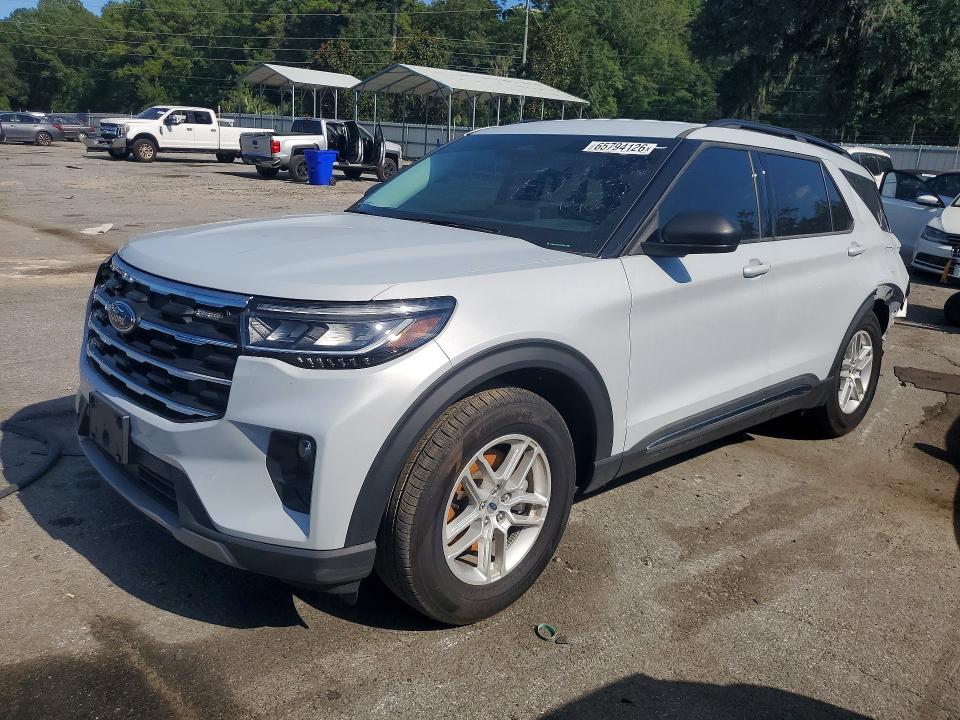 2025 Ford Explorer VIN 1FMUK7DH1SGC88959 — COPART salvage auction photo