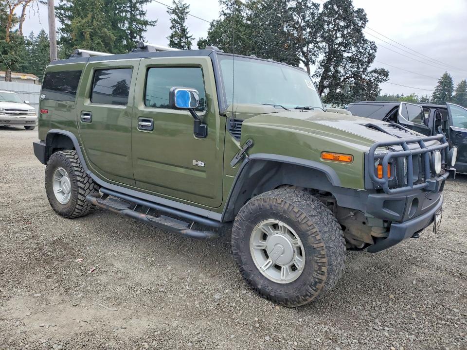 2004 Hummer H2 VIN 5GRGN23U64H105593 COPART salvage auction — FRONT END, Wa - Vehicle Cert Of Ownership-Titl, sold $6,700 on 2026-09-22 (photo 4)