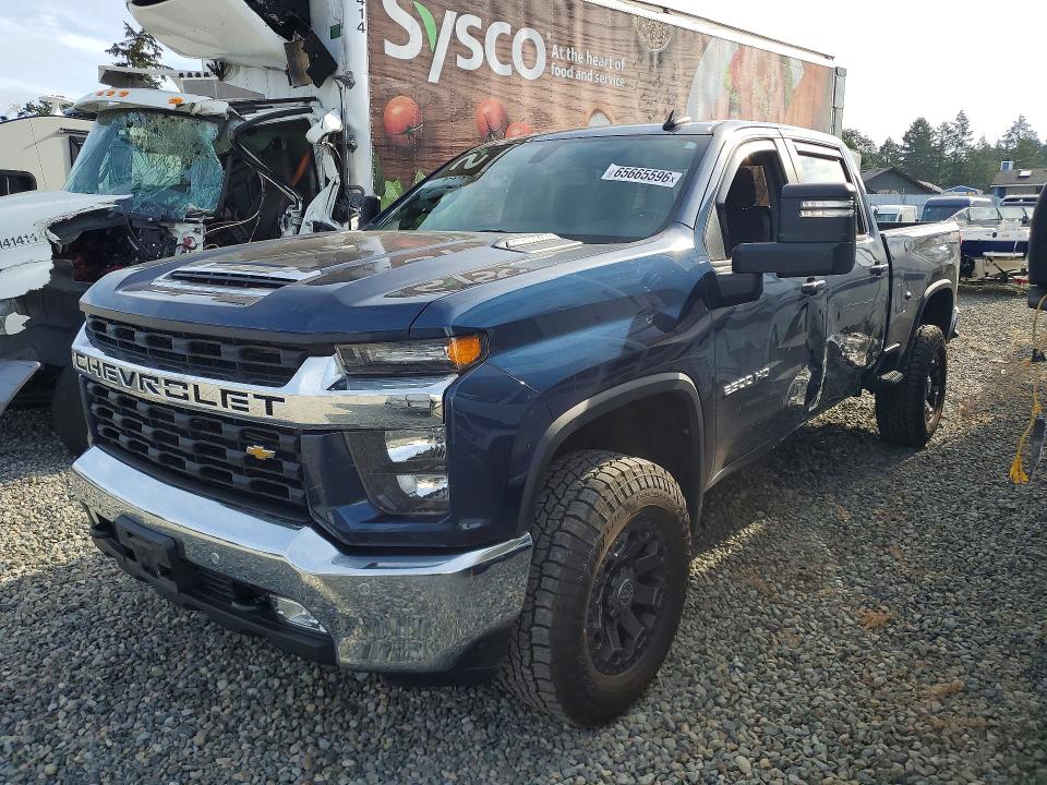 2021 Chevrolet Silverado VIN 1GC4YNEY9MF244108 — COPART salvage auction photo
