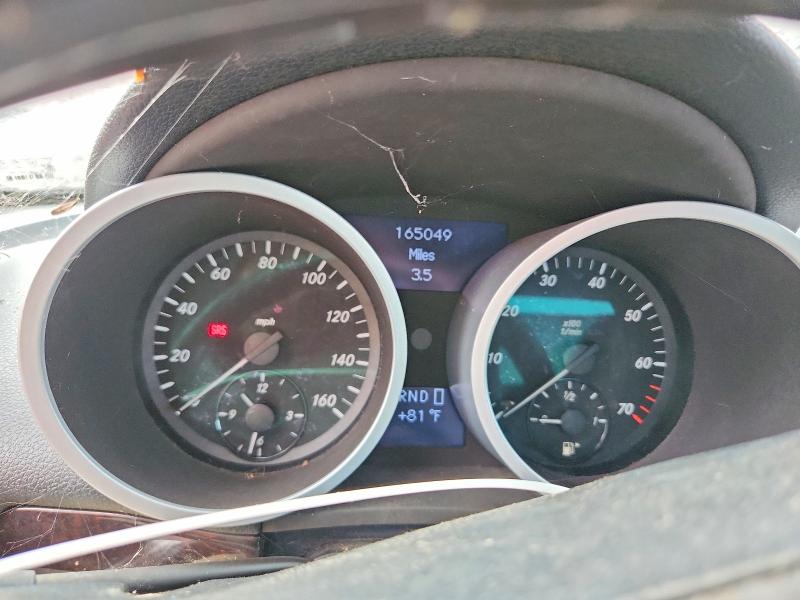 2008 Mercedes-benz Slk-class VIN WDBWK54F58F187369 COPART salvage auction — FRONT END, CT - CERTIFICATE OF TITLE, sold $475 on 2026-08-11 (photo 9)