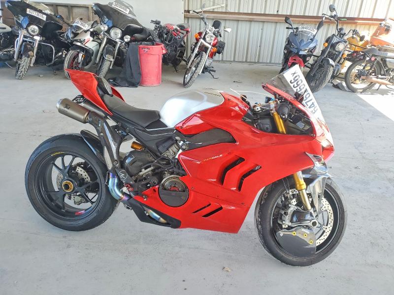 2023 Ducati Panigale VIN ZDMDAGZW6PB005527 COPART salvage auction — DAMAGE HISTORY, Salvage Title, sold $16,100 on 2026-08-14 (photo 1)