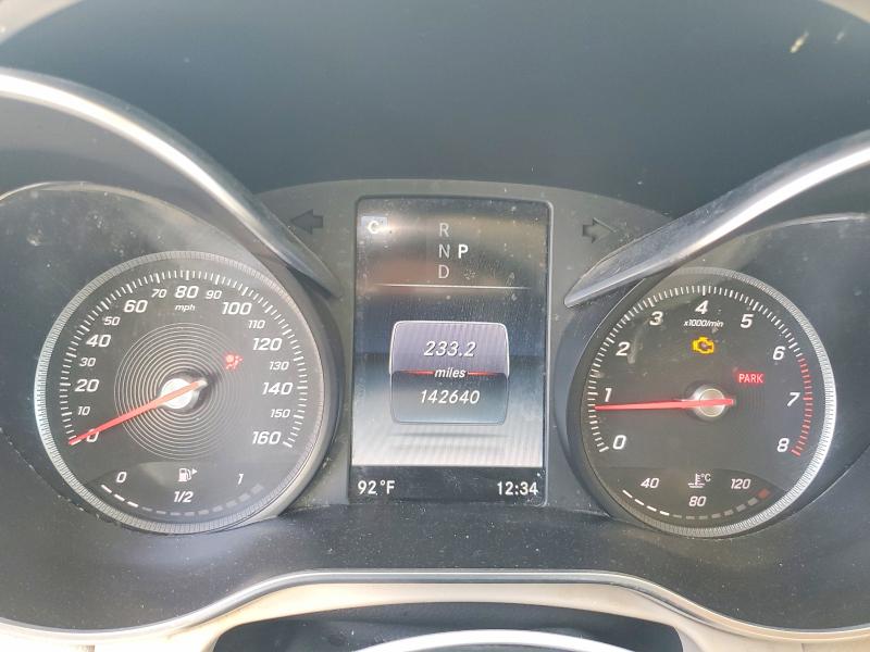 2017 Mercedes-benz Glc VIN WDC0G4JB6HF165041 COPART salvage auction — REAR END, Ca - Dis/Dlr/Exp Only Clean Title, sold $250 on 2026-08-13 (photo 9)