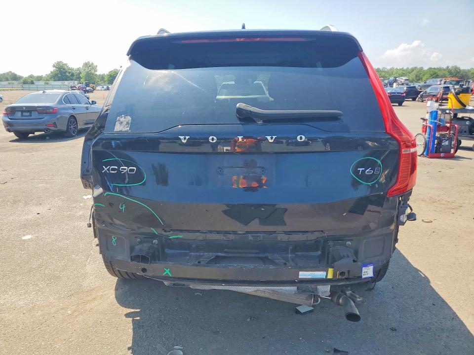 2017 Volvo Xc90 VIN YV4A22PK5H1166941 COPART salvage auction — REAR END, Ny - Mv-907A Salvage Certificate, sold $7,300 on 2026-08-14 (photo 6)