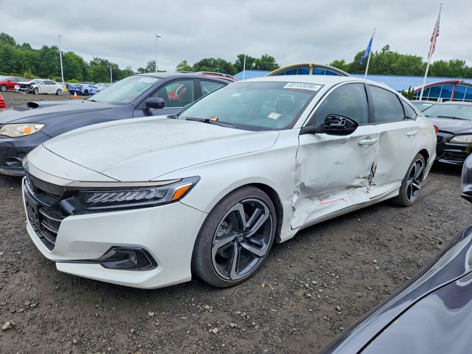 2022 Honda Accord VIN 1HGCV1F40NA060667 — COPART salvage auction photo