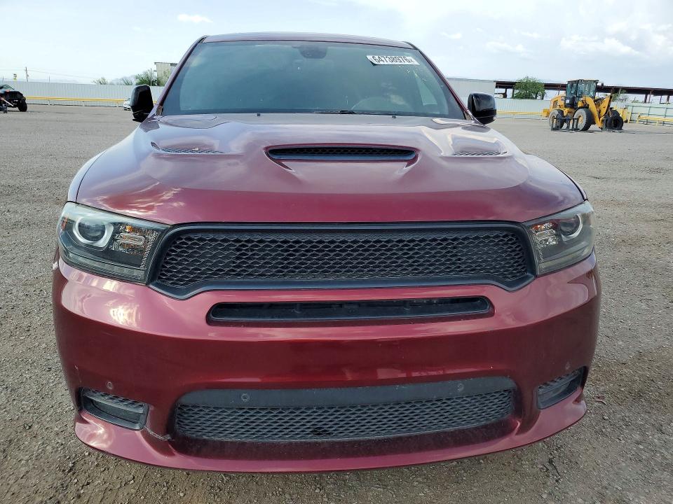 2018 Dodge Durango VIN 1C4SDHCT3JC290106 COPART salvage auction — REAR END, Az - Cert Of Title - Salvage, sold $8,600 on 2026-08-21 (photo 5)