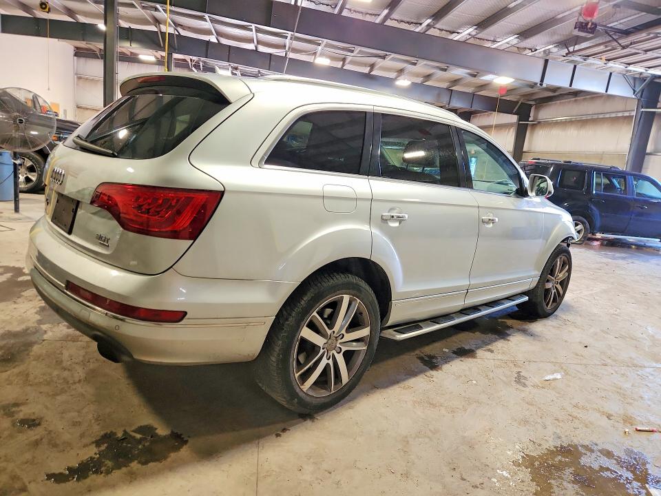 2015 Audi Q7 VIN WA1LGAFEXFD026764 COPART salvage auction — FRONT END, Pa - Certificate Of Salvage, sold $425 on 2026-08-19 (photo 3)