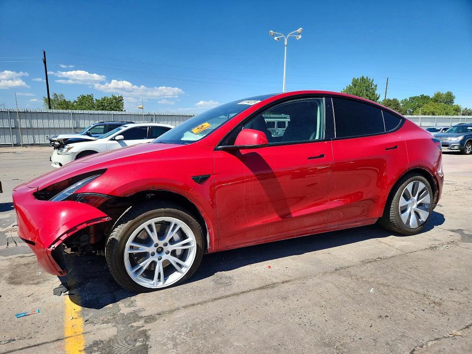 2023 Tesla Model y VIN 7SAYGDEE3PA064670 — COPART salvage auction photo