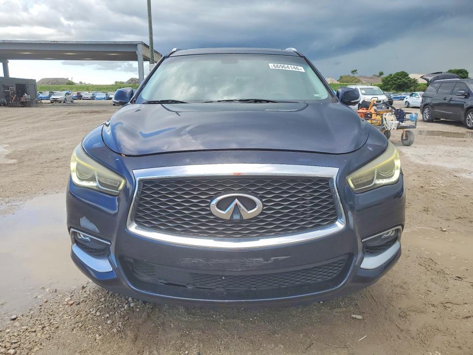 2016 Infiniti QX60 VIN 5N1AL0MN6GC508852 COPART salvage auction — FRONT END, Fl - Certificate Of Title, sold $0 on 2026-09-16 (photo 5)