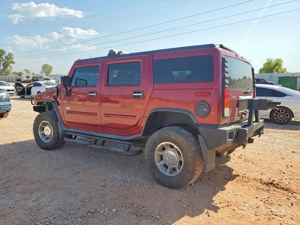 2003 Hummer H2 VIN 5GRGN23U33H146861 COPART salvage auction — ROOF, OK - CERT OF TITLE-REBUILT, sold $3,500 on 2026-09-26 (photo 2)