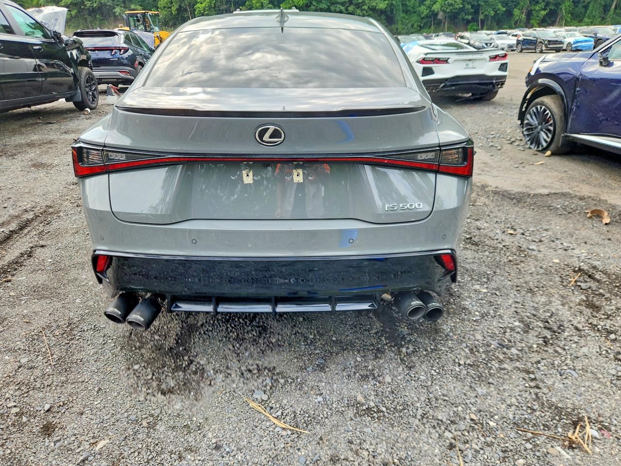 2025 Lexus Is 500 VIN JTHAP1D20S5007438 COPART salvage auction — Front End, NJ - CERT OF TITLE-SALVAGE, sold $33,750 on 2026-08-27 (photo 6)