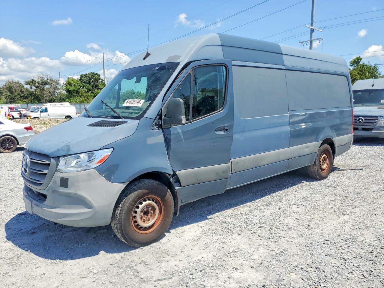 2019 Mercedes-Benz Sprinter VIN WD4PF1CD8KT011787 — COPART salvage auction photo