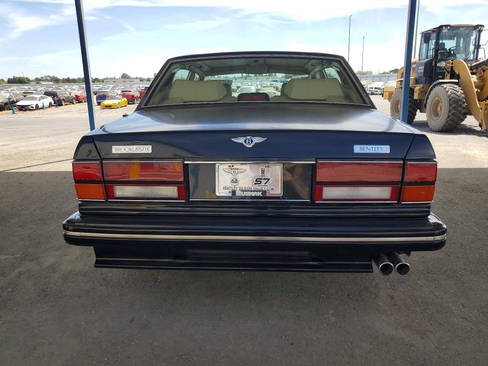 1995 Bentley Brooklands VIN SCBZE02C8SCX55174 COPART salvage auction — SIDE, CA - SALVAGE CERTIFICATE, sold $4,050 on 2026-09-08 (photo 6)