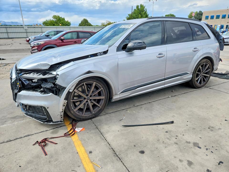 2020 Audi Sq7 VIN WA1VWAF76LD013518 — COPART salvage auction photo