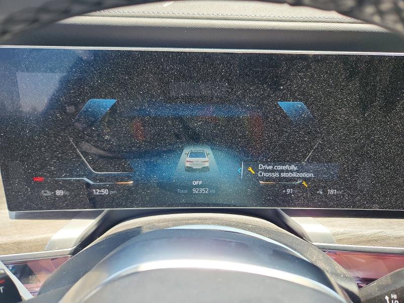 2024 BMW I7 VIN WBY53EJ05RCN94720 COPART salvage auction — MINOR DENT/SCRATCHES, CA - SALVAGE CERTIFICATE, sold $37,000 on 2026-09-29 (photo 9)