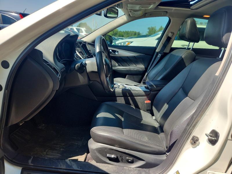 2021 Infiniti Q50 VIN JN1EV7BRXMM754052 COPART salvage auction — NORMAL WEAR, ON - PERMIT NO BRAND - UNFIT, sold $10,100 on 2026-08-25 (photo 7)
