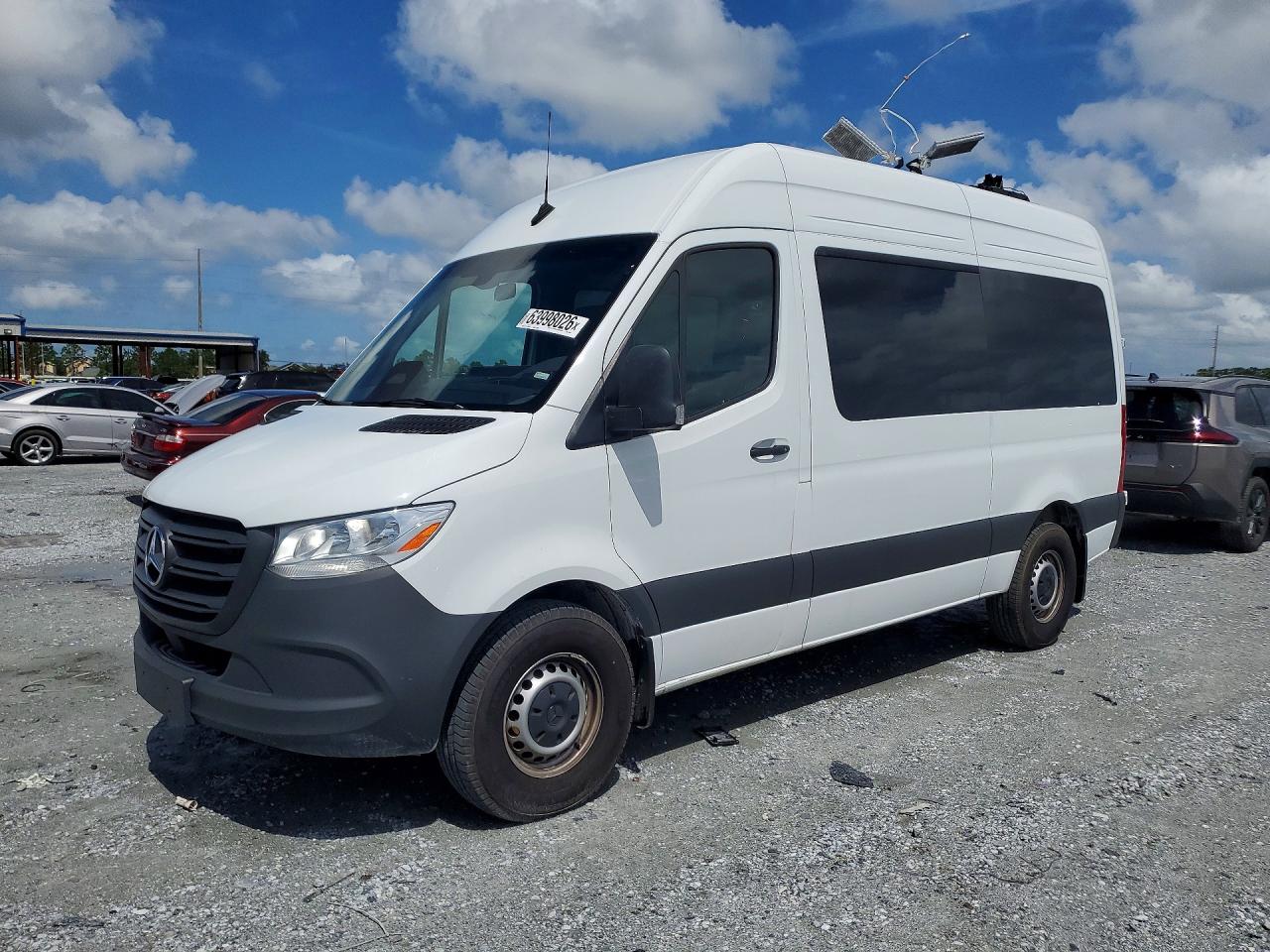2025 Mercedes-Benz Sprinter VIN W1Z4KFHY9SP819535 — COPART salvage auction photo