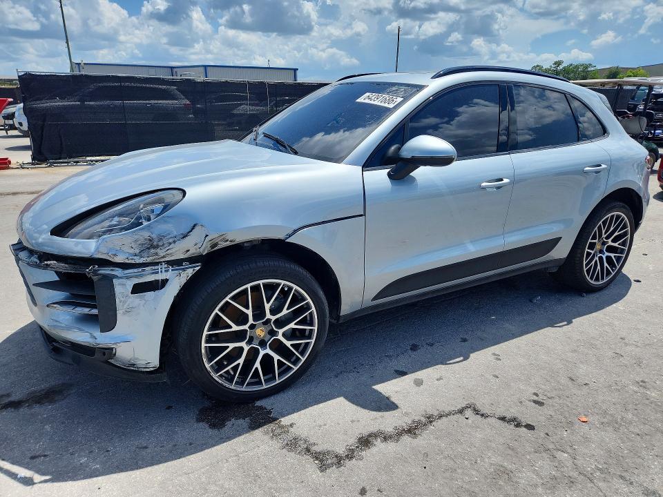 2020 Porsche Macan VIN WP1AB2A55LLB33083 — COPART salvage auction photo
