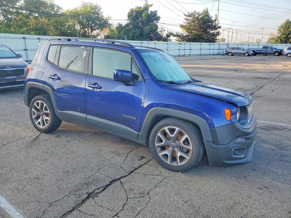 2016 Jeep Renegade VIN ZACCJABT6GPD84622 COPART salvage auction — FRONT END, Oh - Cert Of Title-Salvage, sold $150 on 2026-08-07 (photo 4)