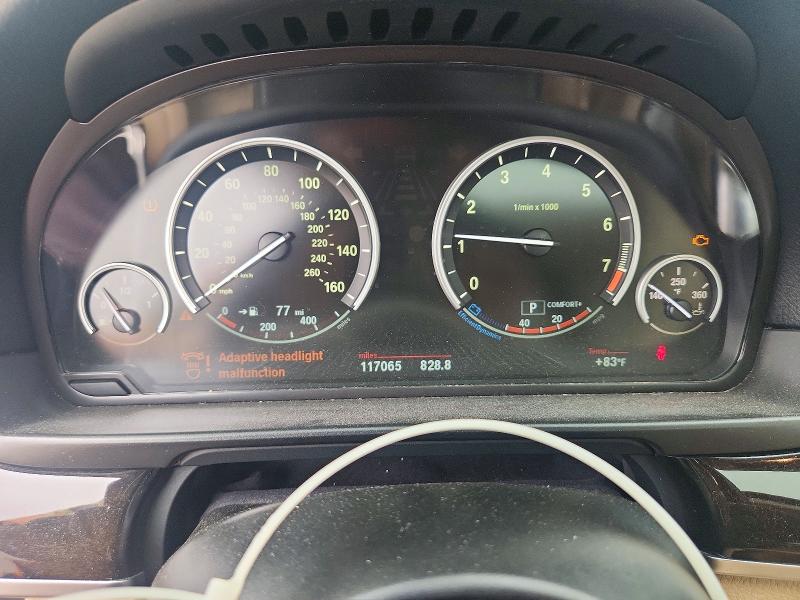 2014 BMW 5er VIN WBA5B3C5XED293167 COPART salvage auction — FRONT END, Mi - Certificate Of Title, sold $3,650 on 2026-08-18 (photo 9)