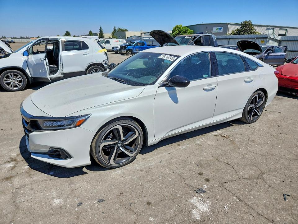 2022 Honda Accord VIN 1HGCV1F39NA009594 — COPART salvage auction photo